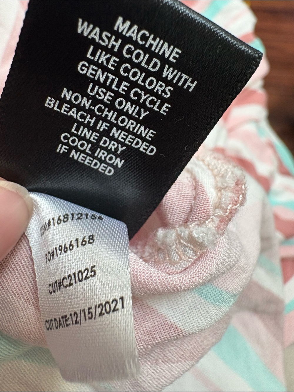torrid Pink Multi-Striped V-Neck Drawstring Tunic - Picture 8 of 8
